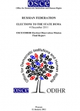 RUSSIAN FEDERATION  ELECTIONS TO THE STATE DUMA 4 December 2011 OSCE/ODIHR Election Observation Mission Final Report